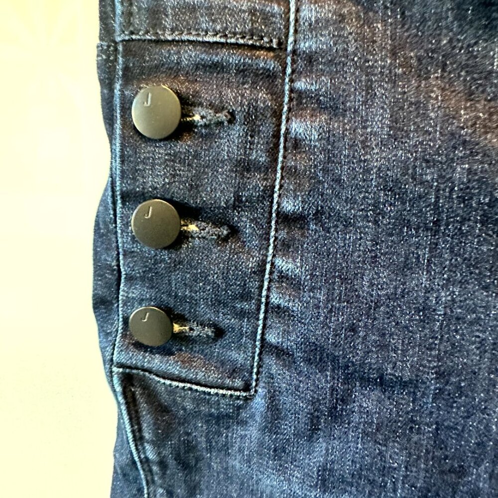 J Brand Natasha High Waist Crop Skinny Button Fly Jeans - Size 25 - Picture 9 of 11